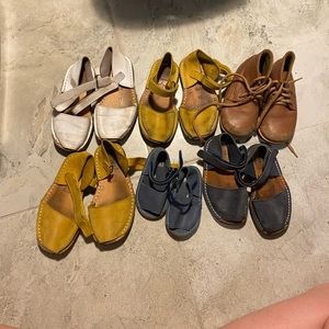 Lot of kids shoes Avarca Pons & Adelisa boots